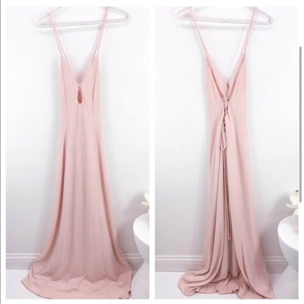 House of Harlow 1960 REVOLVE Heidi Maxi Rose Pink - Picture 3 of 6